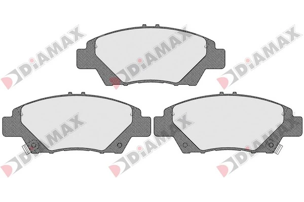 DIAMAX fékbetétkészlet, tárcsafék - N09500 - TothCarparts