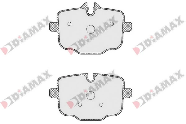DIAMAX fékbetétkészlet, tárcsafék - N09519 - TothCarparts