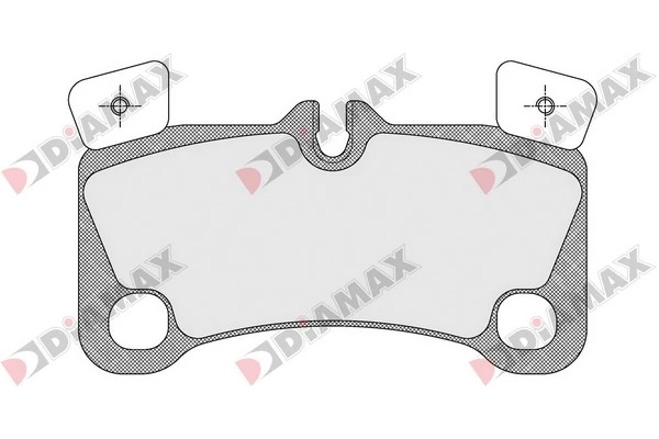 DIAMAX fékbetétkészlet, tárcsafék - N09526 - TothCarparts