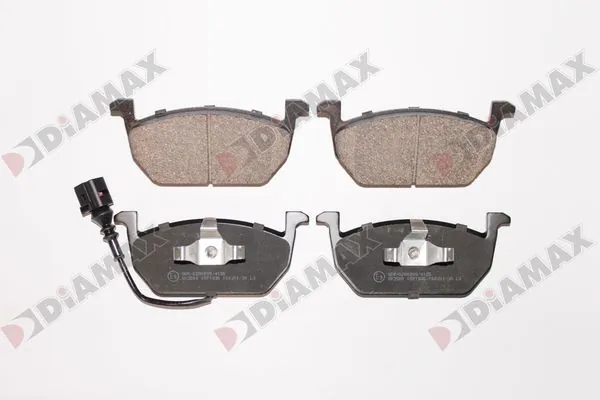 DIAMAX fékbetétkészlet, tárcsafék - N09815 - TothCarparts