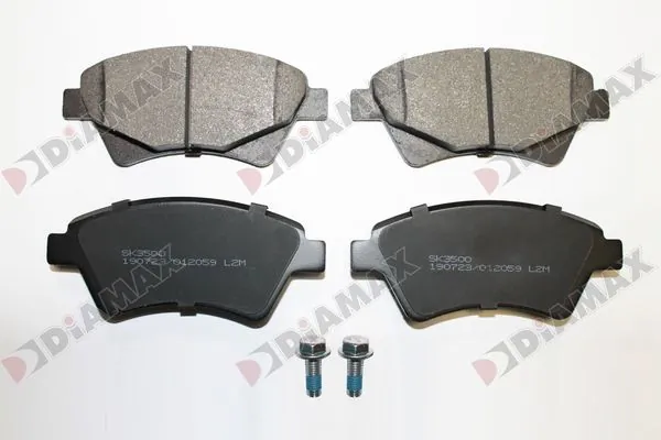 DIAMAX fékbetétkészlet, tárcsafék - N09908 - TothCarparts