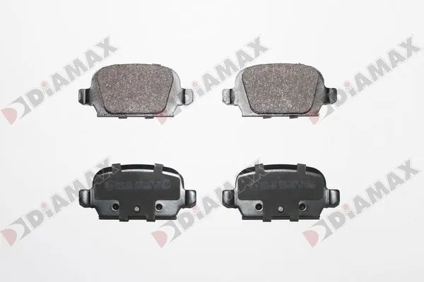 DIAMAX fékbetétkészlet, tárcsafék - N09974 - TothCarparts