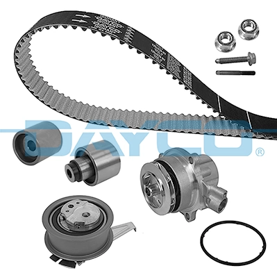 WILMINK GROUP Vízpumpa + fogasszíj készlet - WG2575851 - TothCarparts