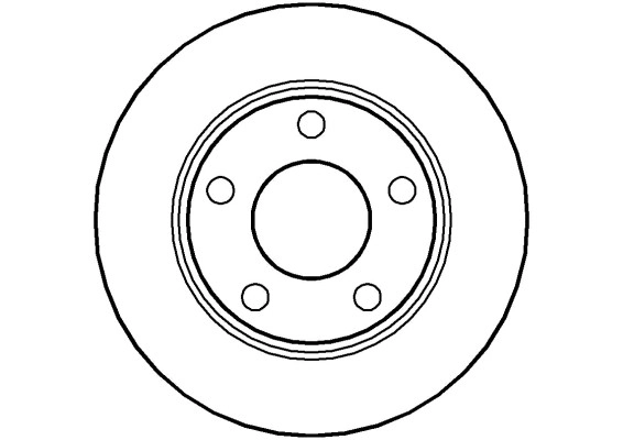 National féktárcsa - NBD1105 - TothCarparts