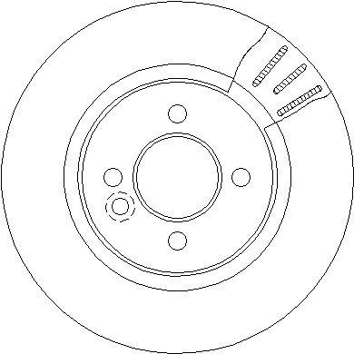 National féktárcsa - NBD1125 - TothCarparts