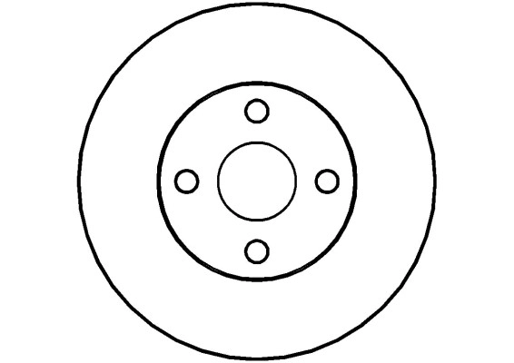 National féktárcsa - NBD1208 - TothCarparts