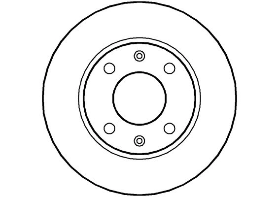 National féktárcsa - NBD126 - TothCarparts