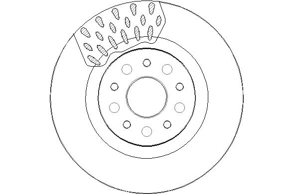 National féktárcsa - NBD1595 - TothCarparts