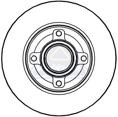 National féktárcsa - NBD1641 - TothCarparts