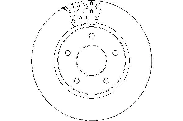 National féktárcsa - NBD1706 - TothCarparts