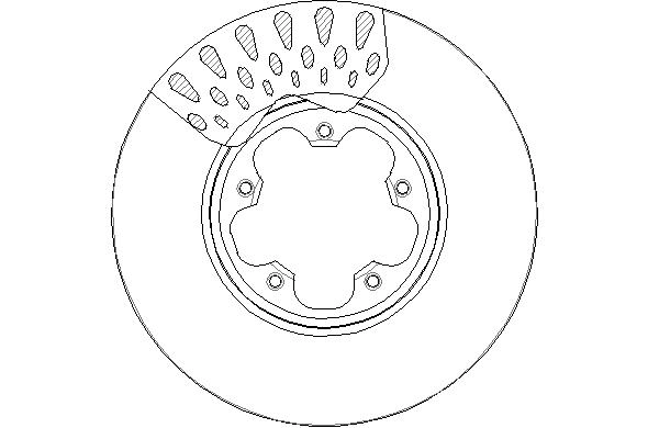 National féktárcsa - NBD1795 - TothCarparts