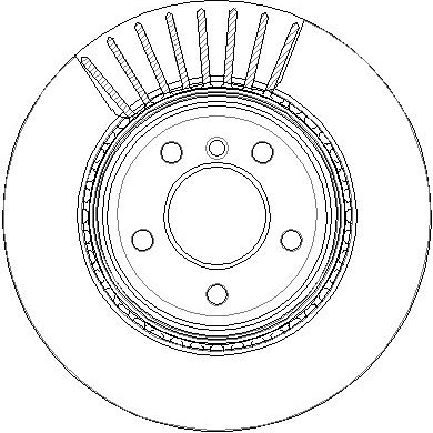 National féktárcsa - NBD2071 - TothCarparts