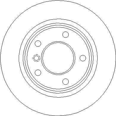 National féktárcsa - NBD212 - TothCarparts