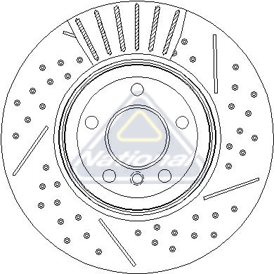 National féktárcsa - NBD2125 - TothCarparts