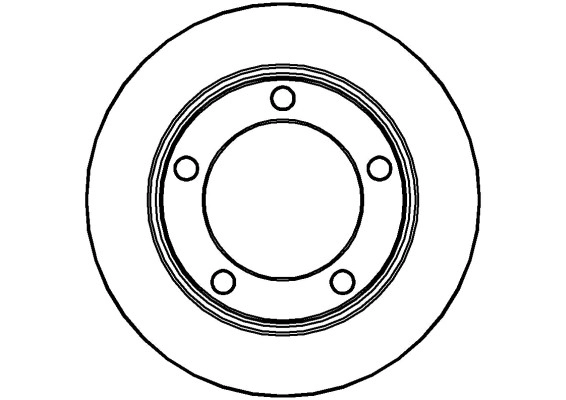 National féktárcsa - NBD251 - TothCarparts