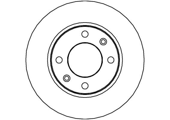 National féktárcsa - NBD500 - TothCarparts