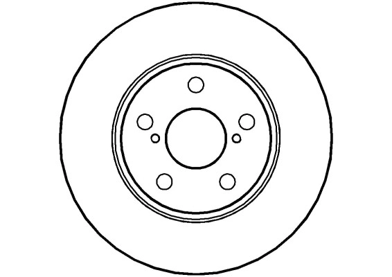 National féktárcsa - NBD614 - TothCarparts