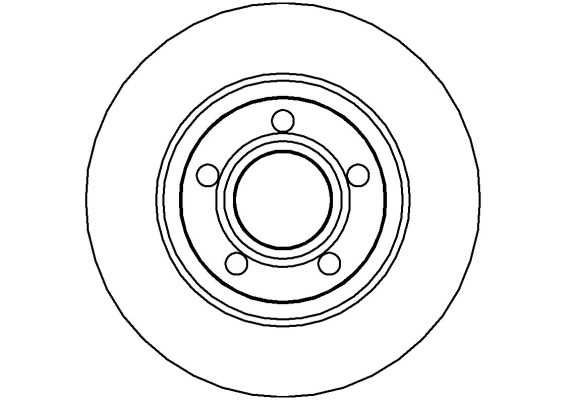 National féktárcsa - NBD708 - TothCarparts