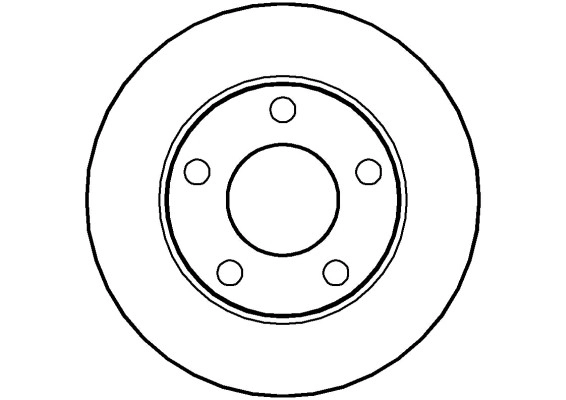 National féktárcsa - NBD710 - TothCarparts