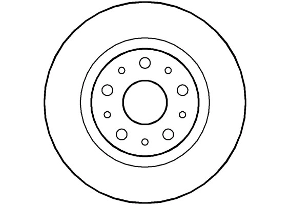 National féktárcsa - NBD801 - TothCarparts