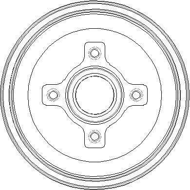 National fékdob - NDR243 - TothCarparts