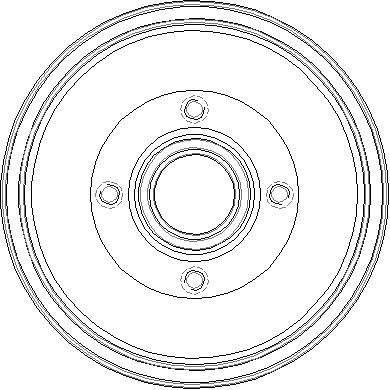 National fékdob - NDR244 - TothCarparts