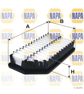 NAPA légszűrő - NFA1248 - TothCarparts