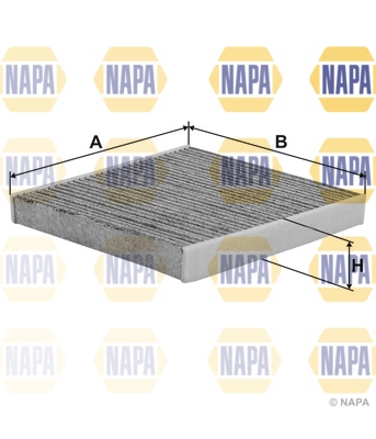 NAPA szűrő, utastér levegő - NFC4024 - TothCarparts