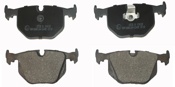 National fékbetétkészlet, tárcsafék - NP2076 - TothCarparts