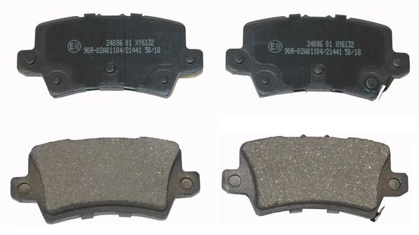 National fékbetétkészlet, tárcsafék - NP2166 - TothCarparts