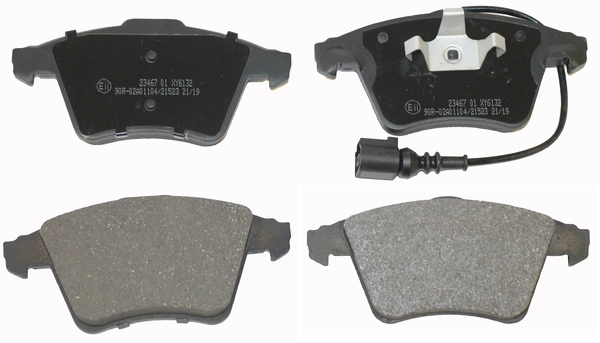 National fékbetétkészlet, tárcsafék - NP2167 - TothCarparts