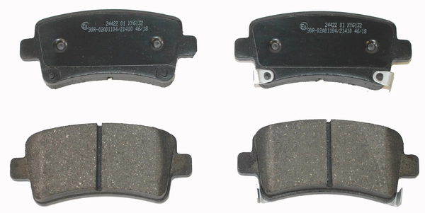 National fékbetétkészlet, tárcsafék - NP2514 - TothCarparts