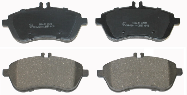 National fékbetétkészlet, tárcsafék - NP2613 - TothCarparts