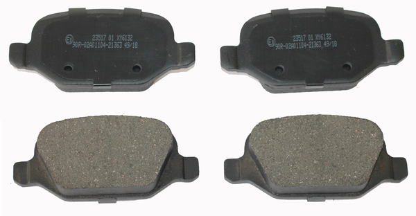 National fékbetétkészlet, tárcsafék - NP2646 - TothCarparts