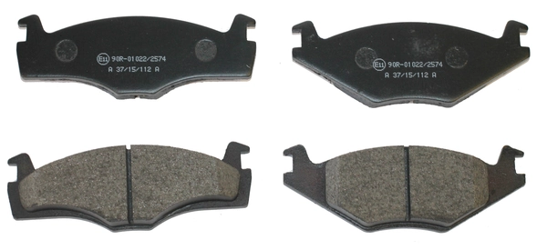 National fékbetétkészlet, tárcsafék - NP2682 - TothCarparts
