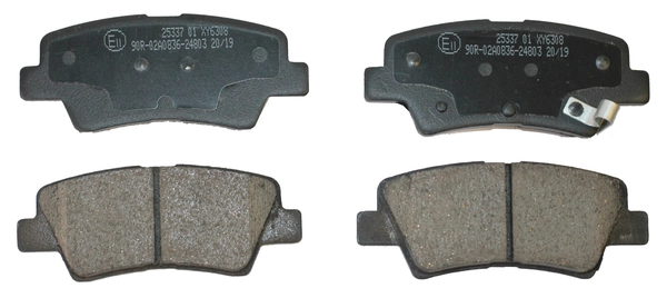 National fékbetétkészlet, tárcsafék - NP2691 - TothCarparts