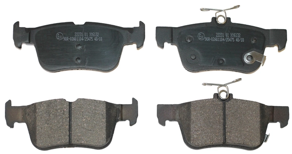 National fékbetétkészlet, tárcsafék - NP2761 - TothCarparts