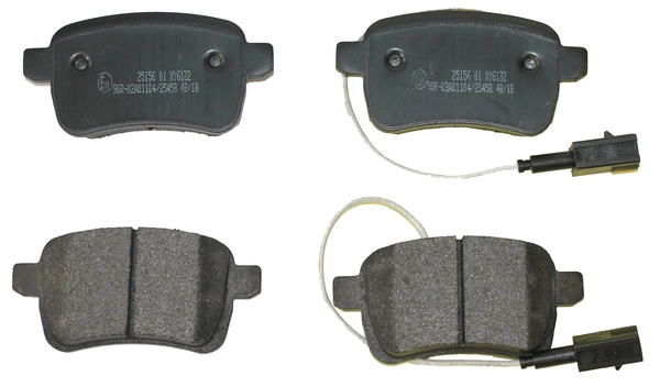 National fékbetétkészlet, tárcsafék - NP2763 - TothCarparts