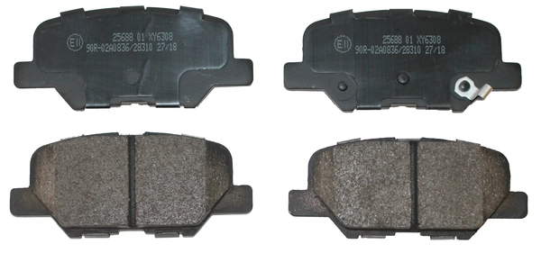 National fékbetétkészlet, tárcsafék - NP2770 - TothCarparts