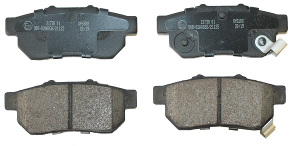 National fékbetétkészlet, tárcsafék - NP2798 - TothCarparts