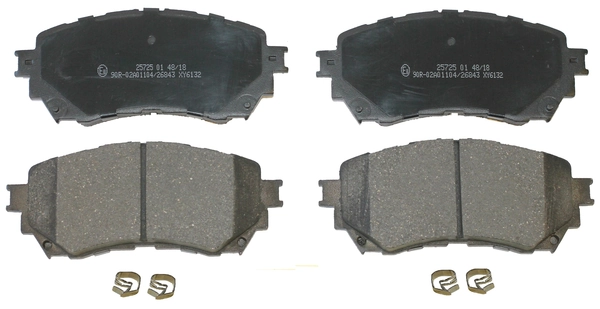 National fékbetétkészlet, tárcsafék - NP2870 - TothCarparts