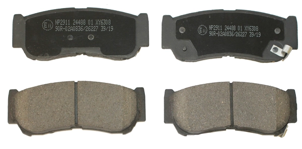 National fékbetétkészlet, tárcsafék - NP2911 - TothCarparts