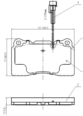 National fékbetétkészlet, tárcsafék - NP2952 - TothCarparts