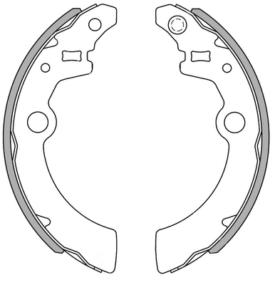 National fékpofakészlet - NS4048 - TothCarparts