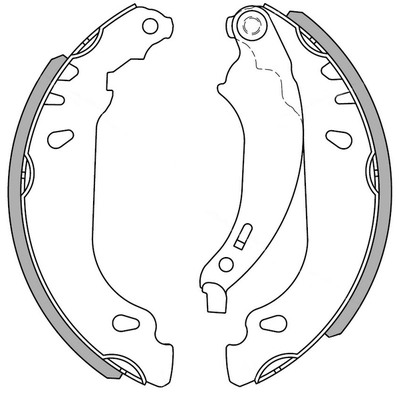 National fékpofakészlet - NS4062 - TothCarparts