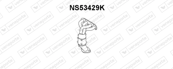 VENEPORTE Könyökkatalizátor - NS53429K - TothCarparts