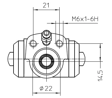 National fékmunkahenger - NWC5038 - TothCarparts