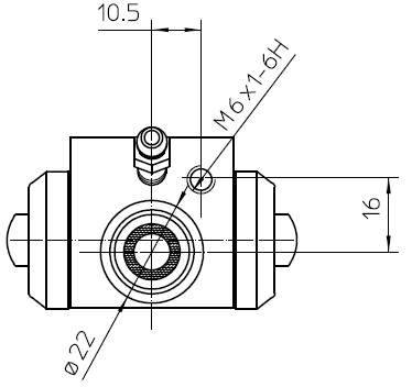 National fékmunkahenger - NWC5074 - TothCarparts