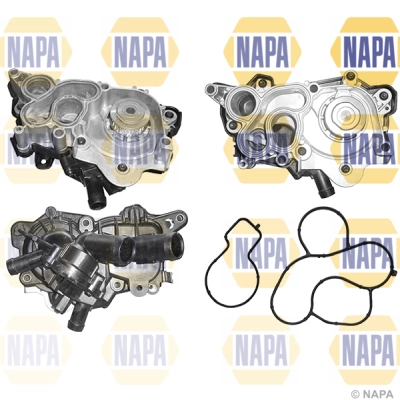 NAPA Vízszivattyú, motorhűtés - NWP1057 - TothCarparts