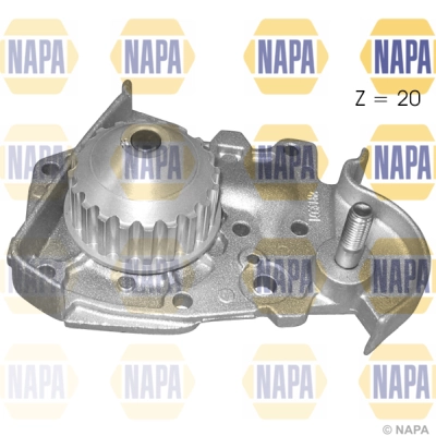 NAPA Vízszivattyú, motorhűtés - NWP1437 - TothCarparts